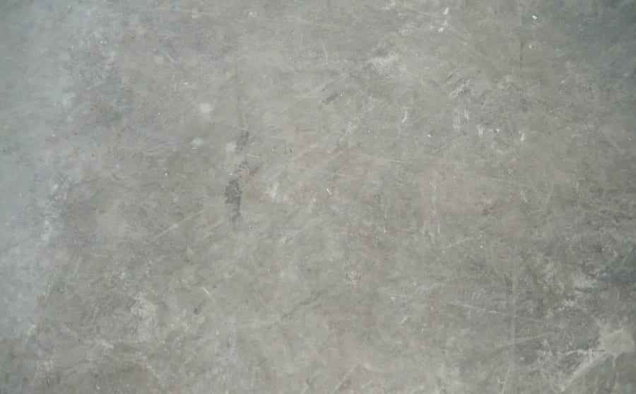 A smooth polished concrete surface in close detail